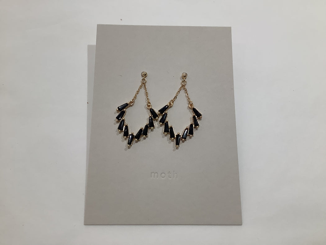Ripley earrings | Black
