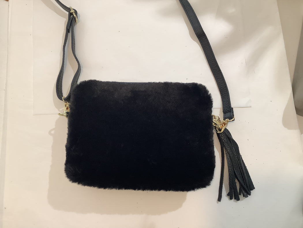 Burnell leather bag | Black
