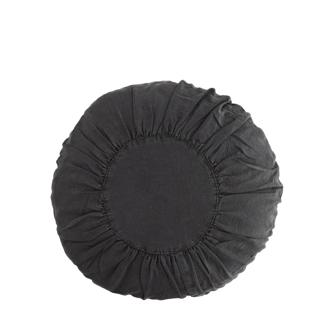 Estilo circular cushion | Charcoal | Medium