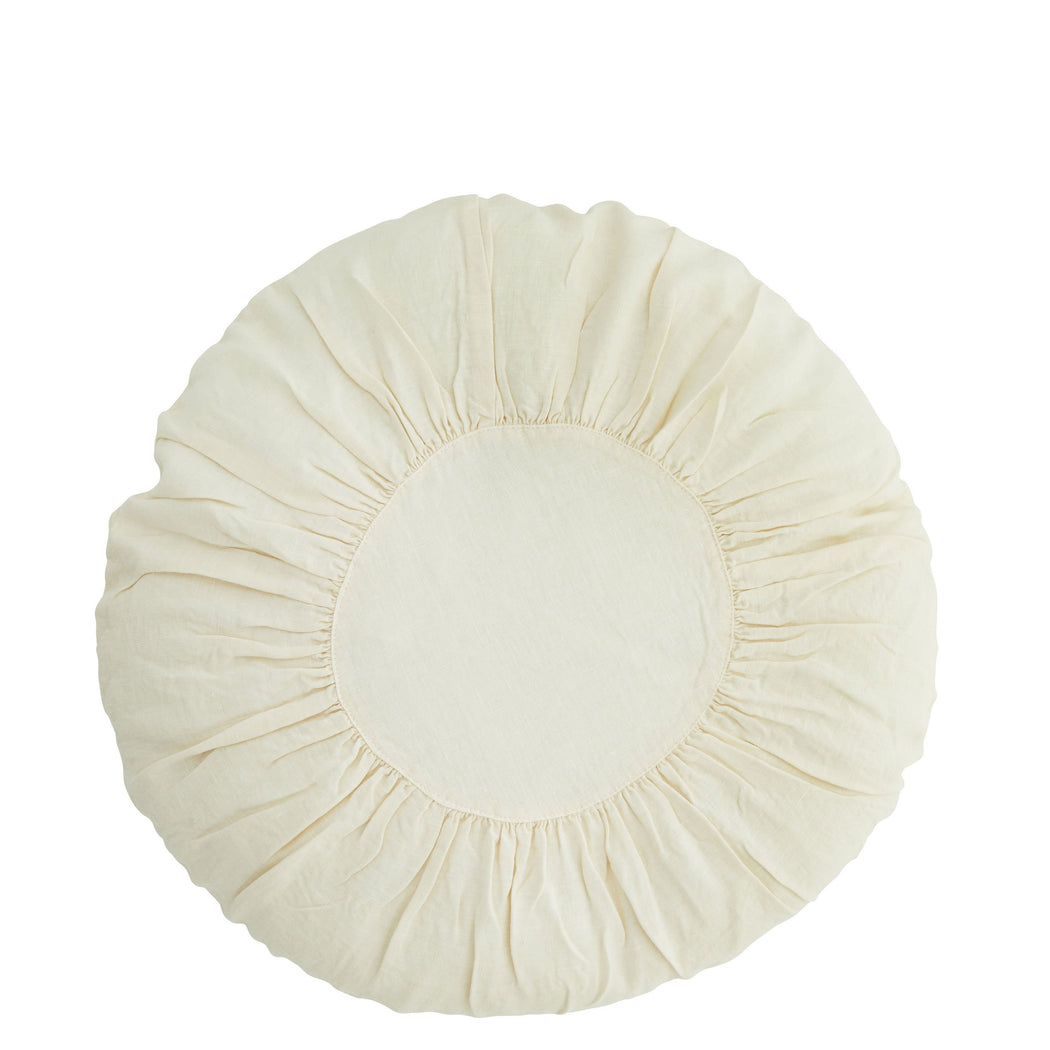 Estilo circular cushion | Vanilla | Large