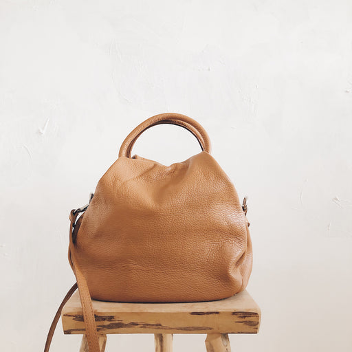 Thea leather bag | Tan