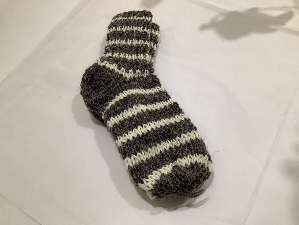 Lauren wool striped socks - medium/large